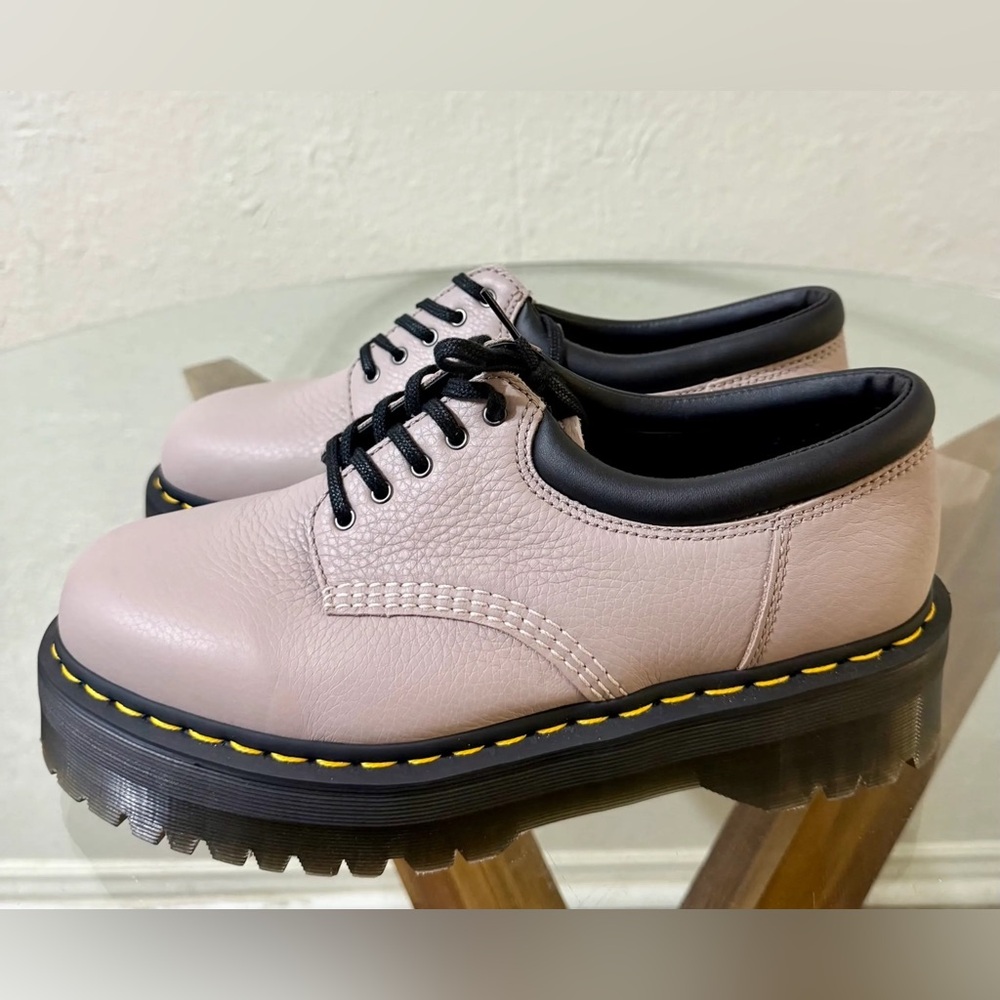 Dr. Martens 8053 Quad Platform Leather Shoes